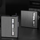 Запальничка USB і газова два режими полум'я з футляром LB-656, фото 4