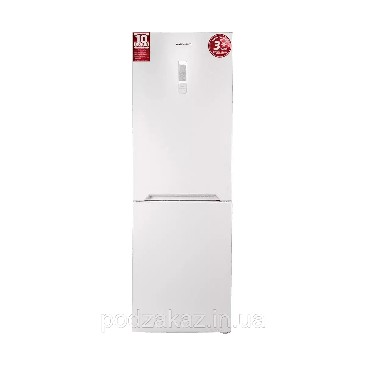 Двокамерний холодильник Grunhelm GNC-185HLW2 HLZ, фото 1