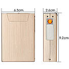 Запальничка usb з футляром 20 шт. у подарунковому пакованні 33577, фото 3