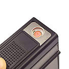 Зажигалка usb UKRAINE с футляром в подарочной упаковке LG-263U3, фото 2