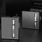 Запальничка USB і газова два режими полум'я з футляром у подарунковому пакованні US-658, фото 4