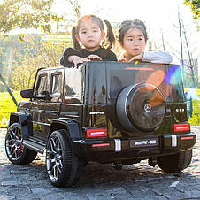 Дитячий електромобіль двомісний джип Mercedes-AMG G63 M 4259EBLR-2 (MP3, SD, USB, мотори 4x45W, акум.12V7A), фото 4
