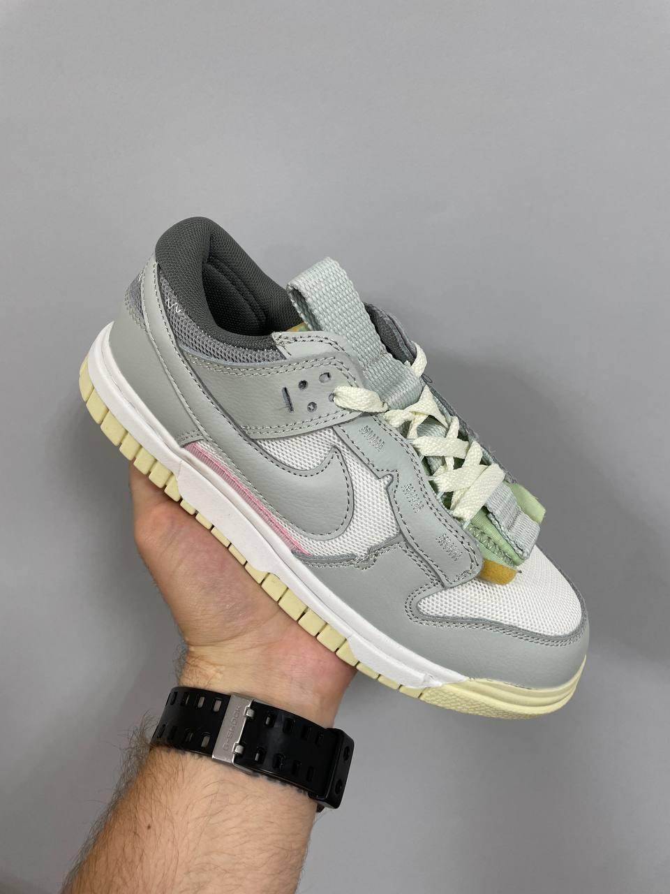 Кросівки Nike Air Dunk Jumbo Grey / Найк Аїр Данк Джумбо Сірі
