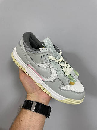 Кросівки Nike Air Dunk Jumbo Grey / Найк Аїр Данк Джумбо Сірі, фото 1