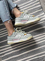 Кросівки Nike Air Dunk Jumbo Grey / Найк Аїр Данк Джумбо Сірі, фото 3