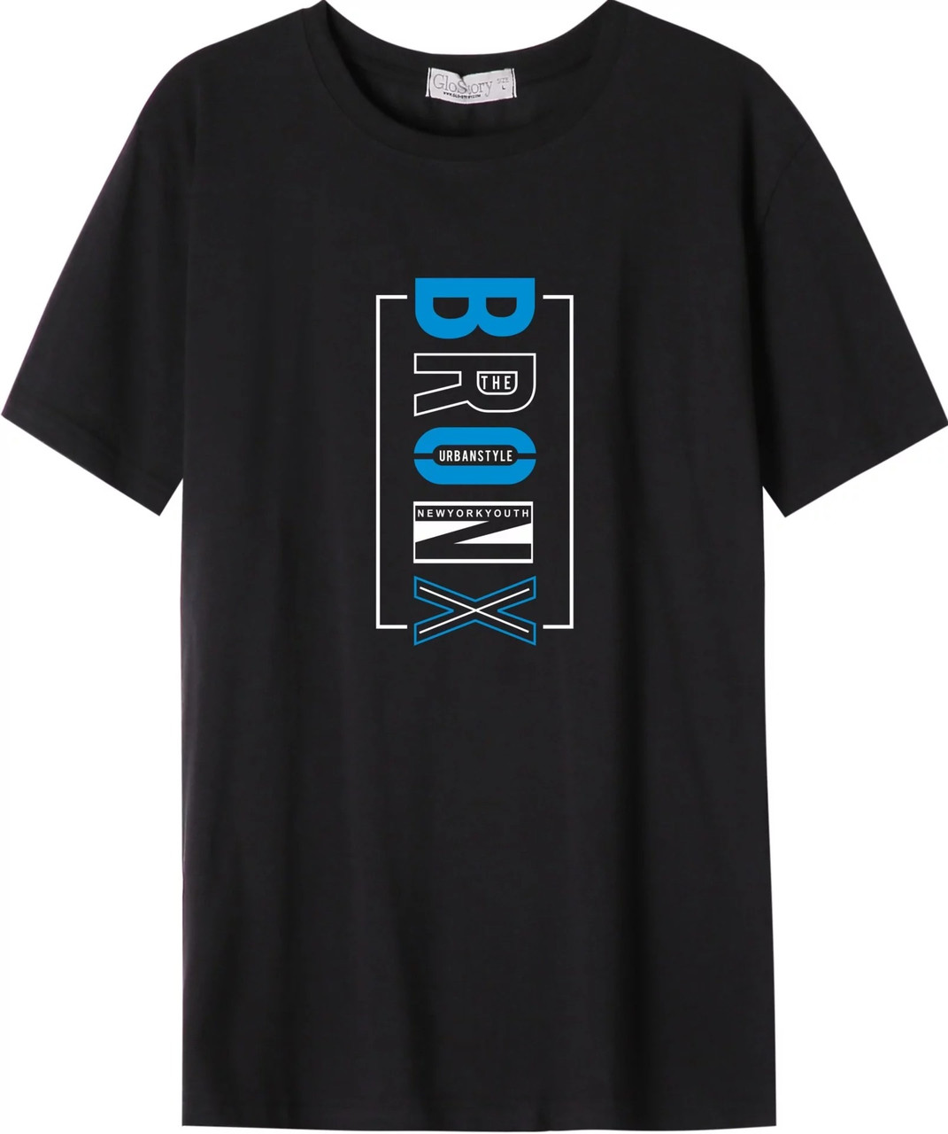 Чоловіча футболка з написом BRONX у різних кольорах, фото 1