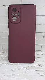 Чохол для Xiaomi Redmi Note 10 Pro накладка бампер протиударний maroon