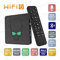 Смарт ТВ приставка Beelink GT-King 2023 WIFI6 4/64 Гб Smart TV Box Android