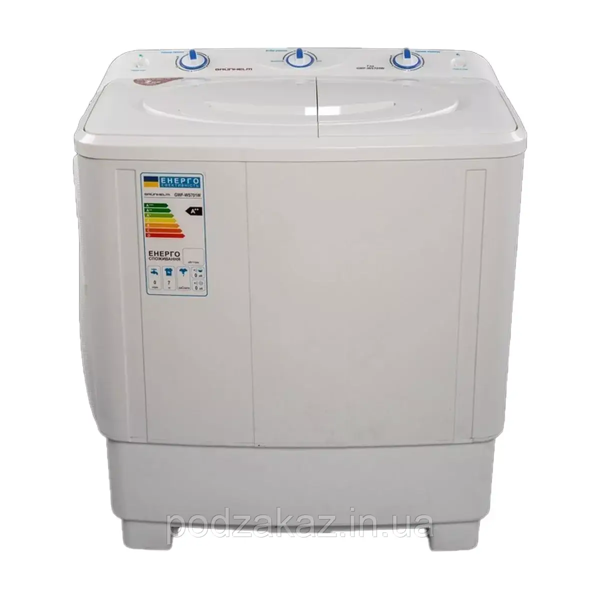 Пральна машина GWF-WS701W Grunhelm HLZ, фото 1