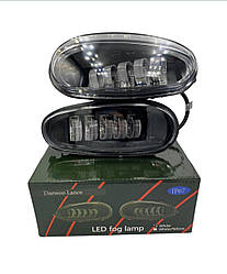 Противотуманні фари Daewo Lanos на 5 лінз, Led туманки ланос, лід птф ланос, туманки на ланос, птф ланос