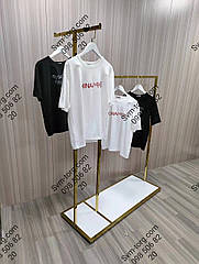 Стійки вішала для одягу золоті