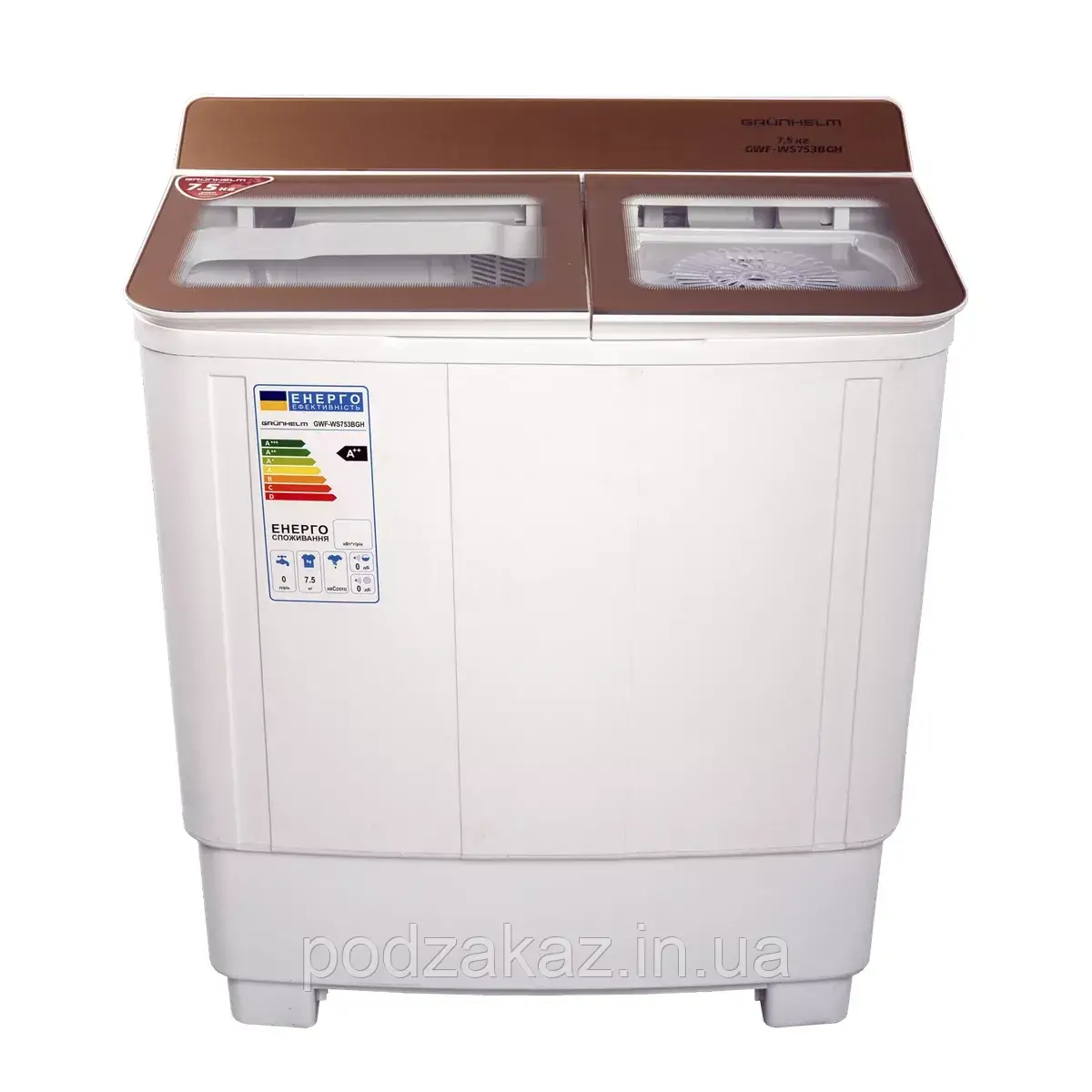 Пральна машина GWF-WS753BGH Grunhelm HLZ, фото 1