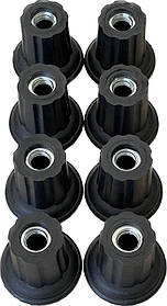 Комплект ніжка фігурна для піддону душової кабіни НФ - 8 шт.