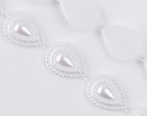 Тасьма пластикова DAK-527-White, 15 м
