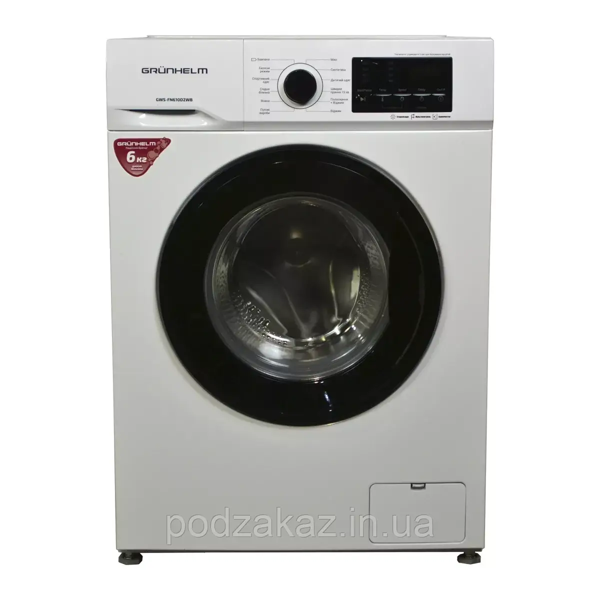 Пральна машина автомат GWS-FN610D2WB HLZ, фото 1