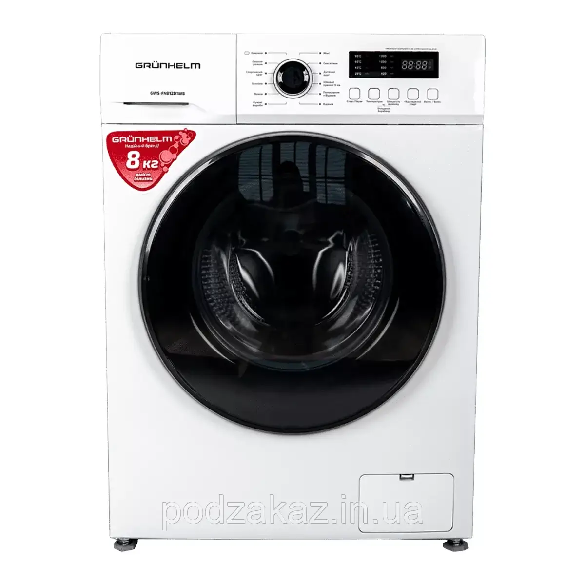 Пральна машина автомат GWS-FN812D1WB HLZ, фото 1