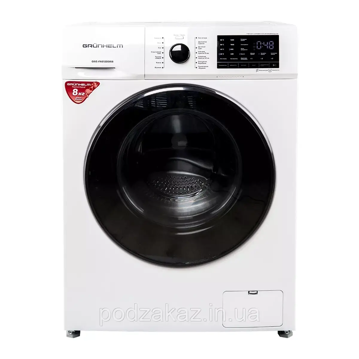 Пральна машина автомат GWS-FN812D3WB HLZ, фото 1