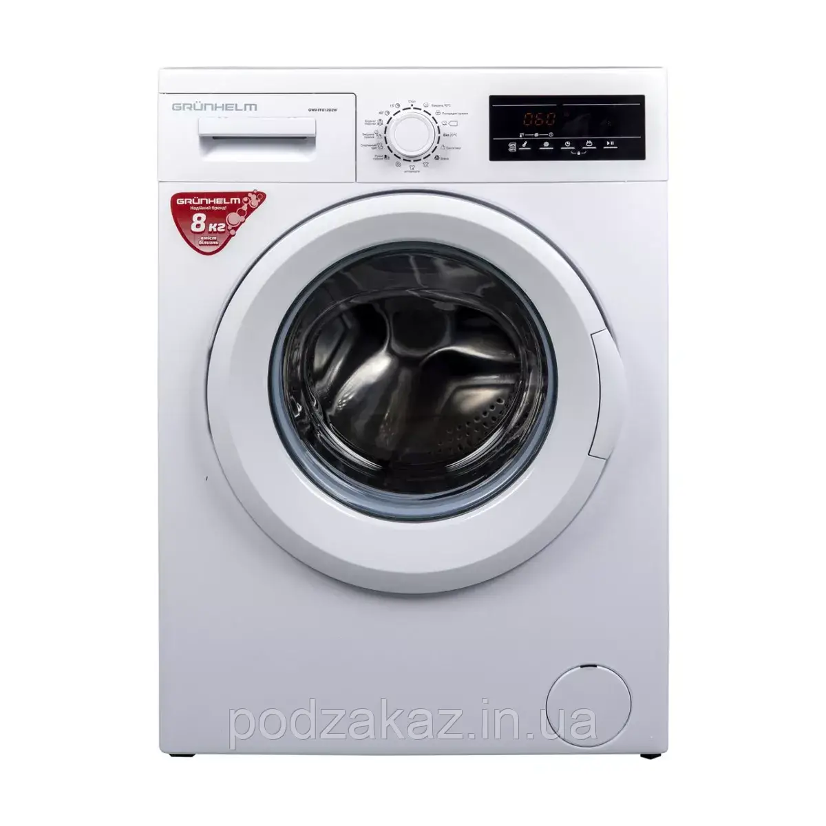 Пральна машина автомат GWV-FF812D2W HLZ, фото 1