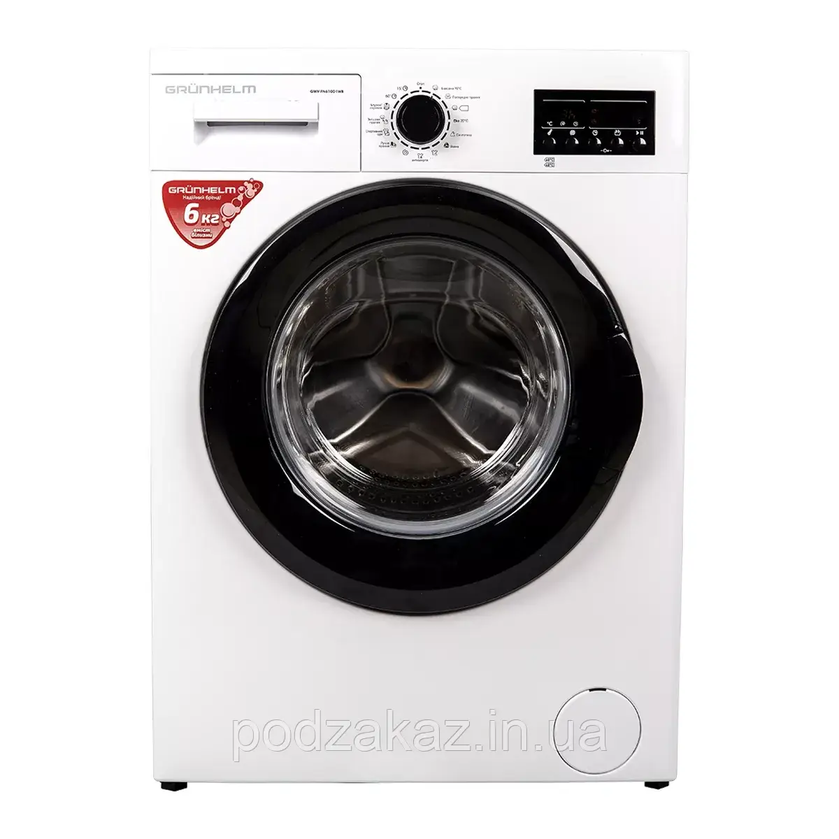 Пральна машина автомат GWV-FN610D1WB HLZ, фото 1