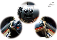 Хром накладки в салон Chevrolet Aveo III T250 2005- (Kyoung Dong/Корея)