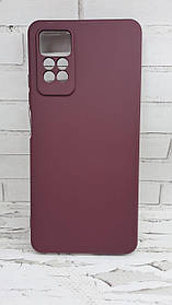 Чохол для Xiaomi Redmi Note 12 Pro накладка бампер Avantis maroon