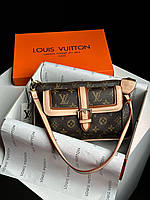 Женская Сумка Louis Vuitton Diane Brown Pink