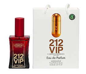 Тестер женский Carolina Herrera 212 VIP, 50 мл, сумка.