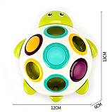 Розвиваюча іграшка для моторики Черепашка сортер, фото 2