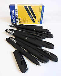 Ручка гель Е11914-01 ECONOMIX BOSS чорна 1 мм