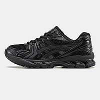 Кроссовки мужские Asics Gel-Kayano 14 черные, Асикс Каяно 14 текстильные, Код МD-0992