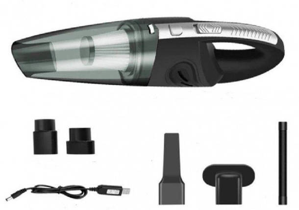 Пилосос автомобільний Rundong Vacuum Cleaner R-6053 12V 8079, фото 2