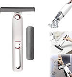 Швабра з відтискачем портативна MINI MOP 8625, біла, фото 9