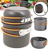 Набір посуду туристичний A-Plus DS-6017, фото 4