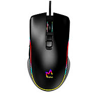Мышка проводная игровая Aikun GX66 RGB, черная