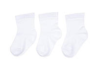 Детские Белый носки для мальчика GABBI SМ-528 размер 8-10 (в упаковке 6 штук)(90528)