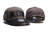 Кепка серая баскетбольная команда Бруклин Нетс бейсболка Brooklyn Nets Hats