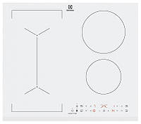 Electrolux Варочная поверхность индукционная, 60см, расширенная зона, белый Baumarpro - Твой Выбор