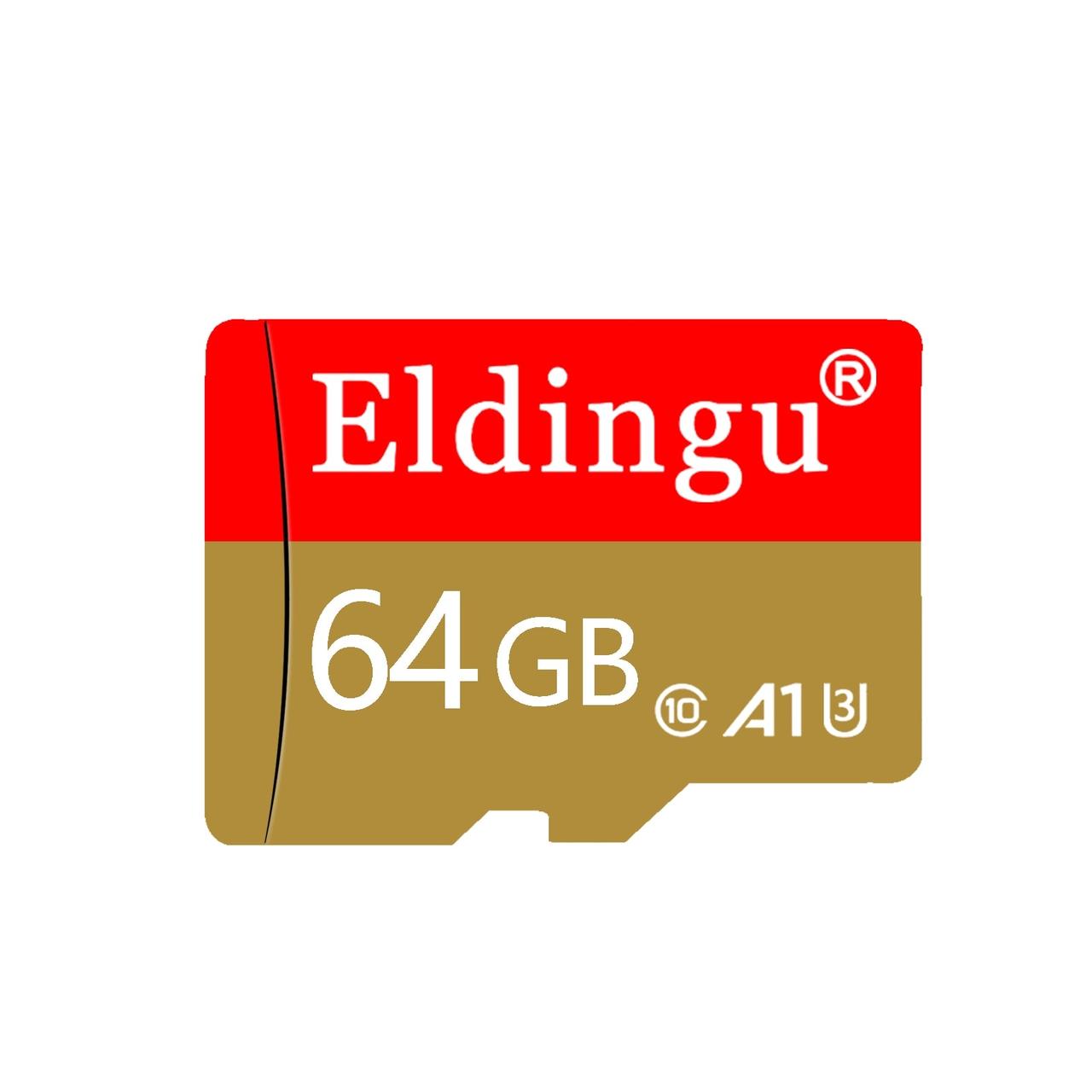 Карта пам'яті  Eldingu micro SD 64Gb U1 A1 class 10