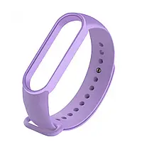 Ремінець Original для фітнес браслета for Xiaomi Mi Band 5/6 Soft-touch Колір Бузковий (Lilac)