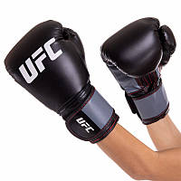 Перчатки боксерские UFC Boxing 10 унций черный