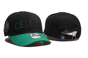 Кепка чорно-зелена баскетбольна команда Бостон Селтикс бейсболка Boston Celtics Hats