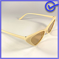 Уникальные солнцезащитные очки Travel бежевая оправа, коричневая линза, стиль и защита во время путешествий