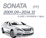 Молдинги хромированные Hyundai Sonata YF 2009-2014 (Kyoung Dong/Корея), фото 3