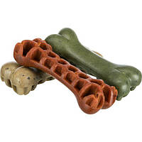 TRIXIE TX-31281 Denta Fun косточки с водорослями Вегетарианский гребень для собак, 8.5см/28гр - 3 шт/уп