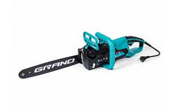 Пила ланцюгова електрична Grand ПЦ-2800, Eлектропіла для дерева ( Шина 405 мм,2800 Вт)