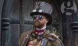 Кепка, бейсболка "Стипанк Авіатор". Кепка-окуляри на заклепках "Steampunk Aviator", фото 9