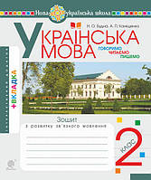 Українська мова. 2 клас. Говоримо, читаємо, пишемо. Зошит з розвитку зв язного мовлення. НУШ