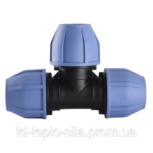 Купить Тройник ПНД Vsplast 40*40*40 ** 3001, цена 103 ₴ — Prom.ua (ID ...