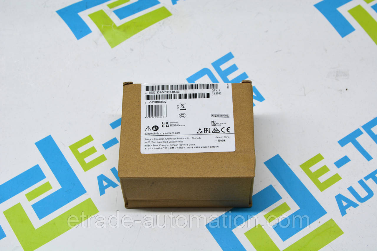 Модуль введення Siemens 6ES7231-5PD32-0XB0, фото 1