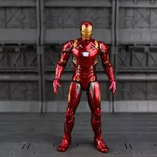 Фігурка Залізна Людина, Марк 46, Месники, Civil War Marvel. 17 см. На підставці. Iron Man, фото 3